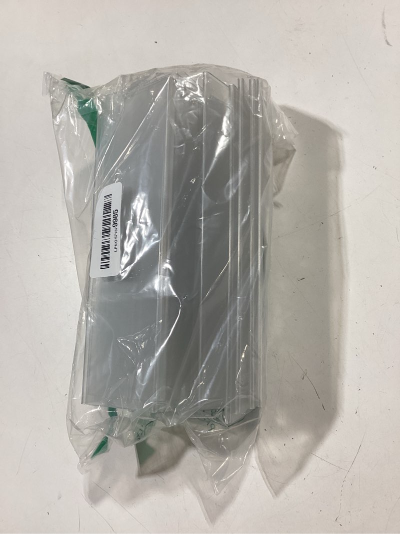 Condition photo showing Good Condition for incomplete 20 pieces 2.25 inch cubicle name plate holders cubicle name tags clear cubicle name sign bulk for office home classroom library 8.5 x 2.5 x 2.4 inch