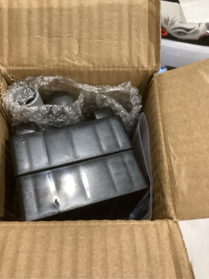 Condition photo showing As Is for Furniture Lifter Tool, Appliance Furniture Metal Lifters for Heavy Furniture Movers Sliders Wheels Easily Safe to Move Sofa Refrigerator Washing Machine (1 Lifter Tool 4 Raise Blocks) Grey Large-Grey