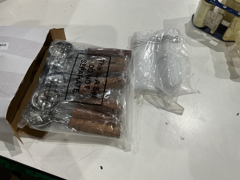 Condition photo showing Good Condition for hushee 12 set ice cream scoop shes been scooped up scooper with wood handle metal ice cream spoon with cards organza bags for wedding party favors bridal shower decoration couple gifts gelato sorbet