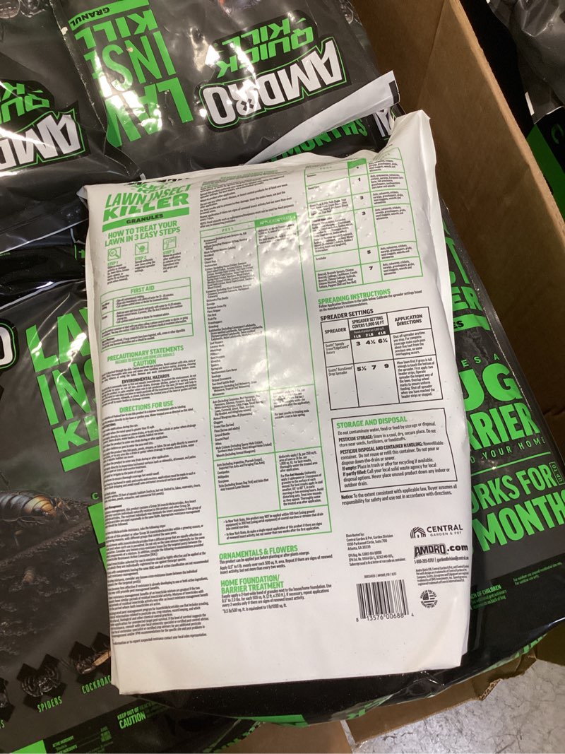 Condition photo showing New/Like New for amdro quick kill  lawn insect killer, 10 lb bag