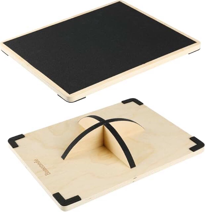 Balance Board for Adults-Anti-Slip Wobble Board for Physical Therapy, Office Balance Beam, Core Stre