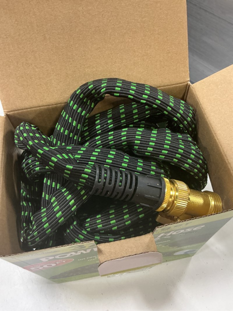 Condition photo showing Good Condition for flex-able hose flex-able xtreme hose 50ft - kink free, expandable, heavy duty, green garden hose