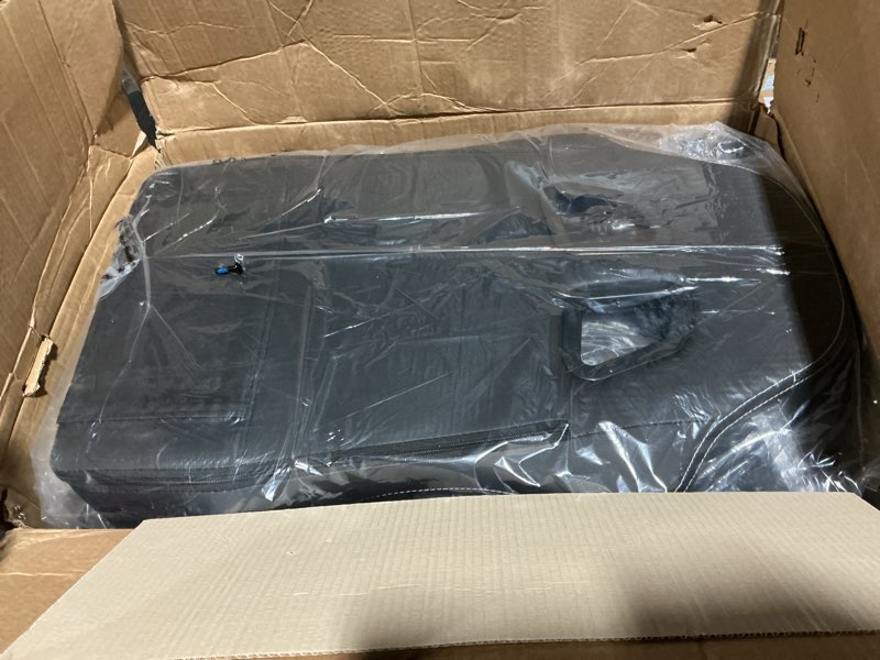 Condition photo showing Good Condition for gaming chair,ergonomic computer gaming chair,400lb load-bearing,retractable footrest/waist support/ergonomic backrest[spring + 4d sponge] (black)