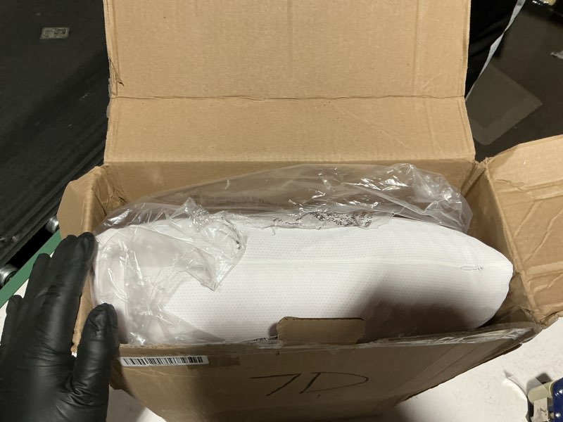 Condition photo showing Good Condition for Purple Harmony Pillow – Talalay Latex Foam Cooling Pillow for Combo or Side Sleepers, 360º Hex GelFlex Grid for No-Pressure Support and Luxurious Weightless Feel - Standard, Medium Feel, Med Height
