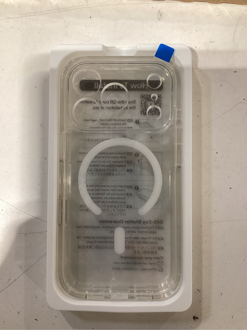 Condition photo showing Good Condition for miracase magnetic for iphone 17 pro case 6.3" [compatible with magsafe] full-body phone case with built-in glass screen protector & camera control,drop proof iphone 17 pro cover, clear iphone 17 pro clear