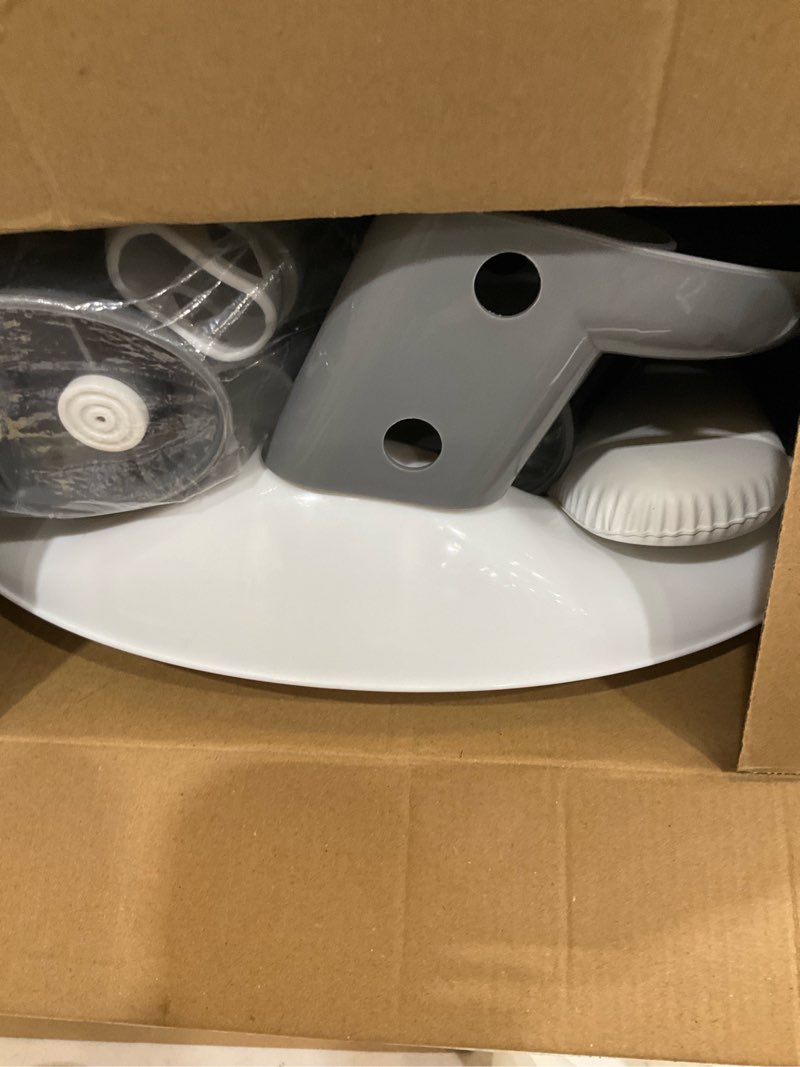 Condition photo showing Good Condition for potty training seat ?skyroku potty training toilet with step stool ladder, for kids boys girls toddlers - comfortable safe potty seat with anti-slip pads ladder ?8838-grey? 8838-grey u-shape