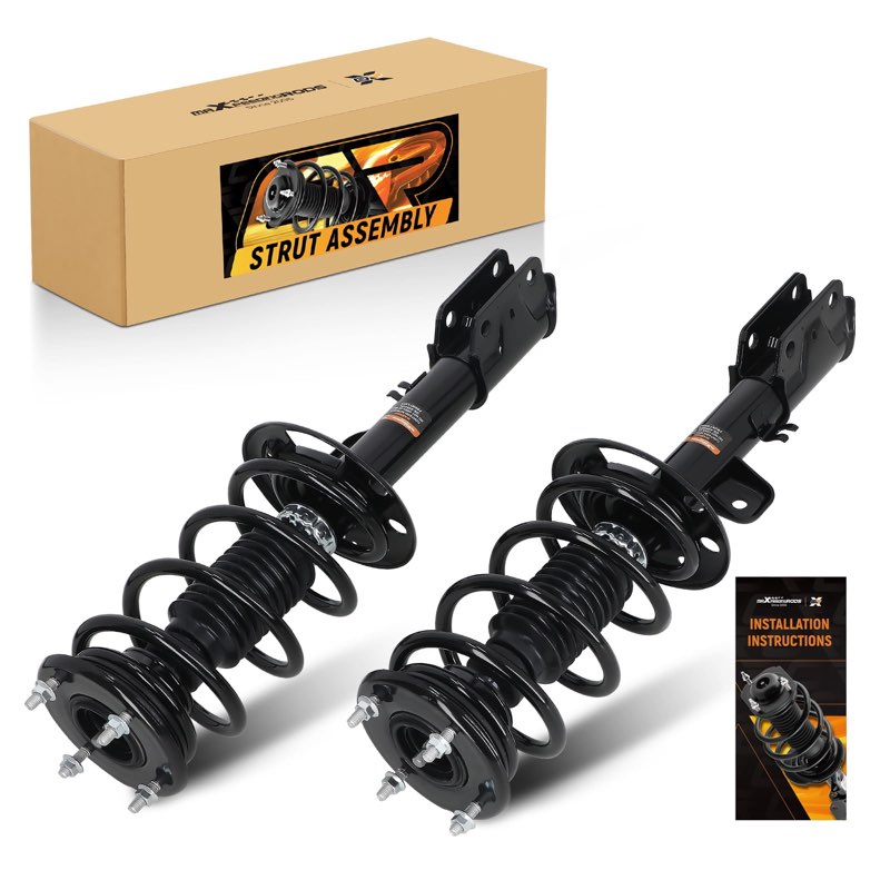 front struts w/ coil spring assembly suspension set for 2001-2012 compatible for ford escape