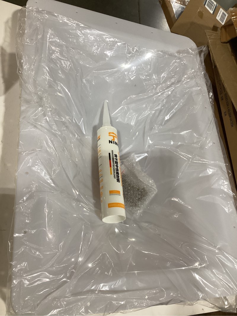 Condition photo showing Good Condition for rv skylight outer dome,18"x26" od universal skylight fits all standard 14" x 22" skylight openings replacement travel trailer rv camper truck replace# sl1422w (white) with sealant white