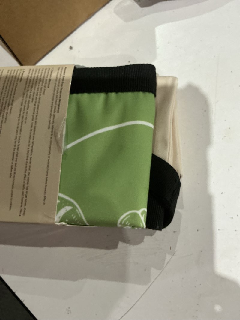 Condition photo showing Good Condition for bread bags for homemade, beeswax reusable bread bag for sourdough 2-pack, xl-reusable waxed food storage bag to keep sourdough fresh, freezer-safe, eco-friendly (khai& green) x-large khai& green