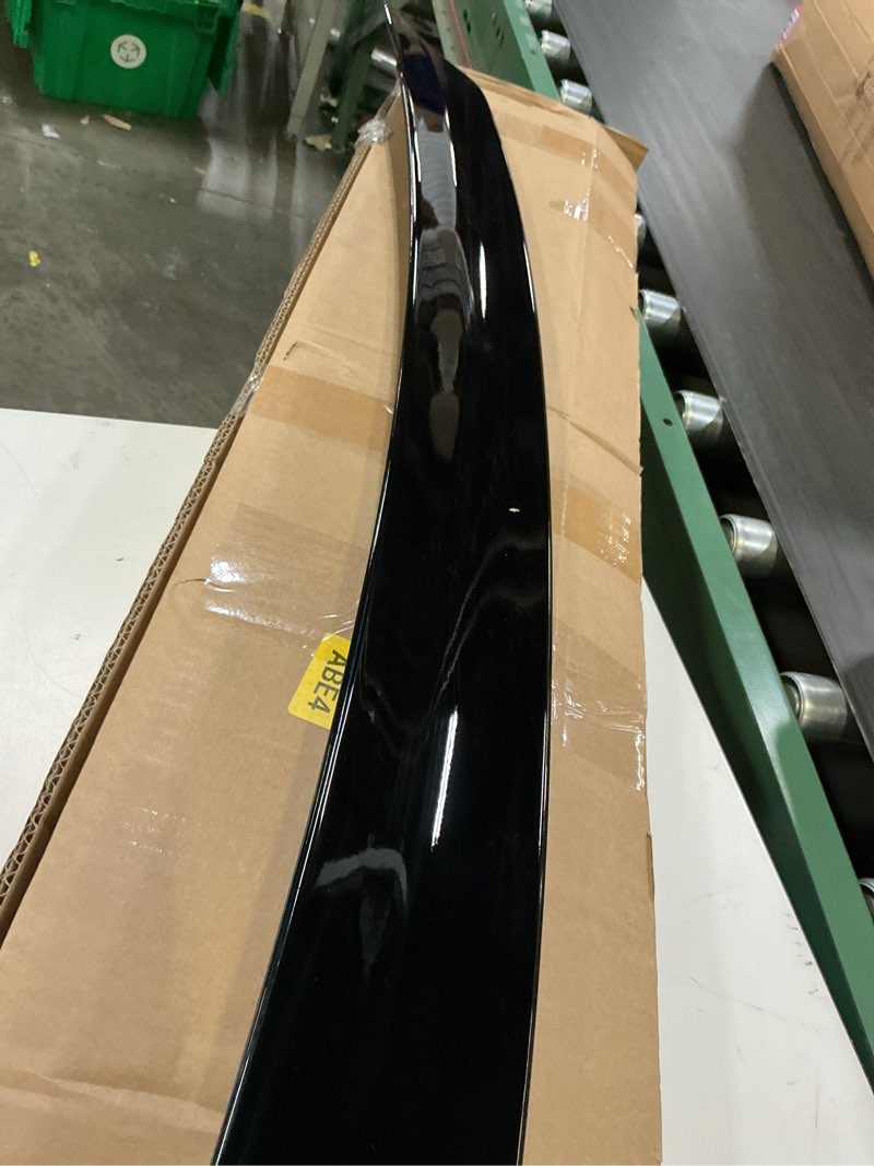Condition photo showing Good Condition for mutusaisi rear window roof spoiler wing compatible with chrysler 300/ 300c/ 300s/ touring/limited 2011-2023 top wing lip exterior accessories (gloss black)