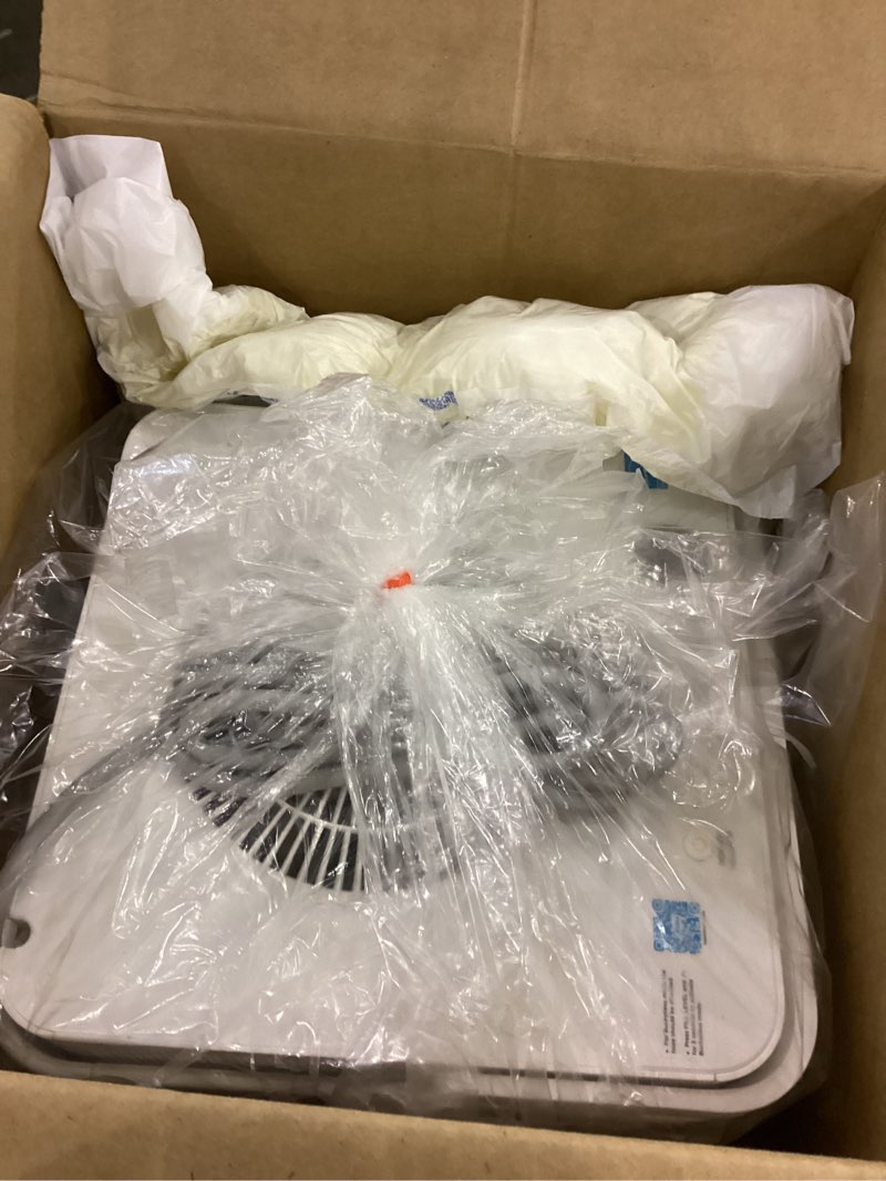 Condition photo showing New/Like New for Midea Cube 20 Pint Dehumidifier for Basement, Up to 1,500 Sq. Ft. dehumidifier with drain hose, ENERGY STAR Certificated, Smart Control, Compatible with Alexa, White