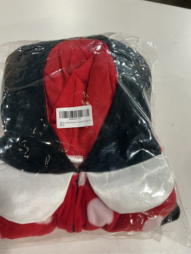 Condition photo showing New/Like New for Animal Costume Kids, Cheetah/Monkey/Black Cat/Blue Monster/Dalmatians/Santa/Snowman Onesie for Girls Halloween 8-10 Mouse