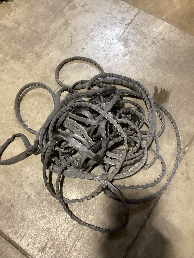 Condition photo showing As Is for apex garden hose