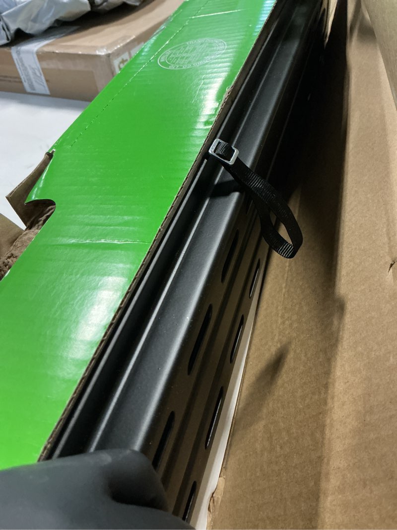 Condition photo showing As Is for member's mark extending tilt 32" - 98"* tv wall mount with levelling design