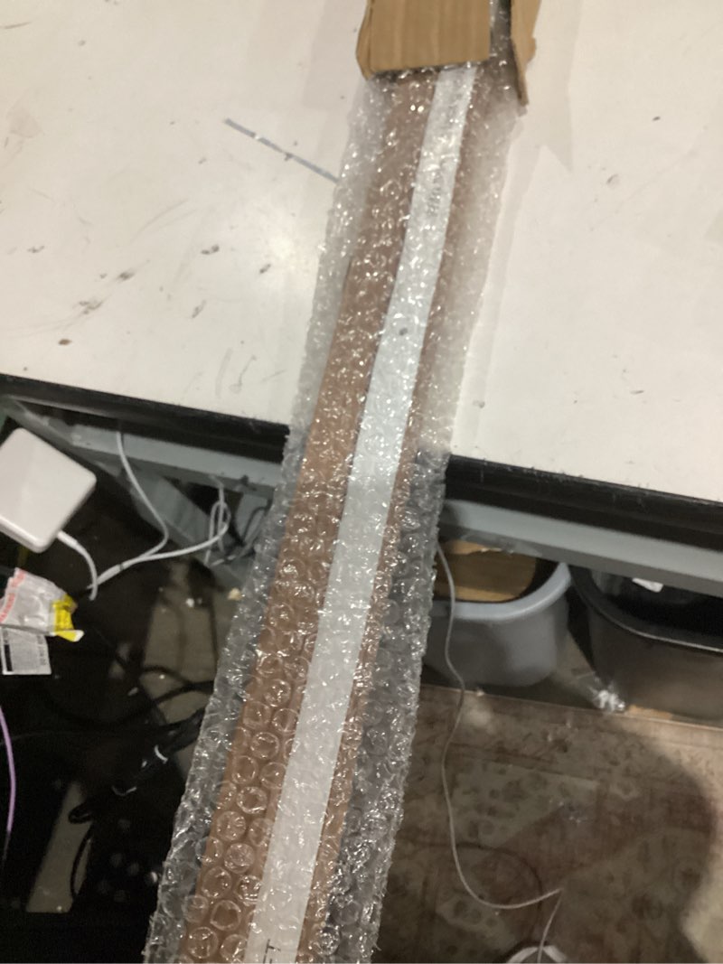 Condition photo showing Good Condition for Vinyl Record Shelf - A 3-Feet Long Display Shelf Made of Solid Walnut - A Wall Mount for Your Favorite Records -This Vinyl Record Holder Fits All Records (Walnut) Wood (Long Walnut) 1