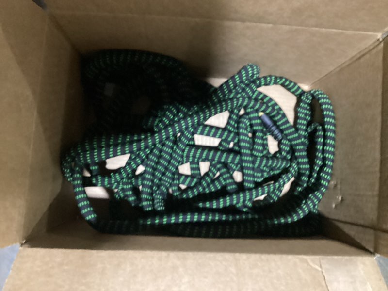 Condition photo showing As Is for flex-able hose xtreme 1-in x 50-ft kink free woven green hose