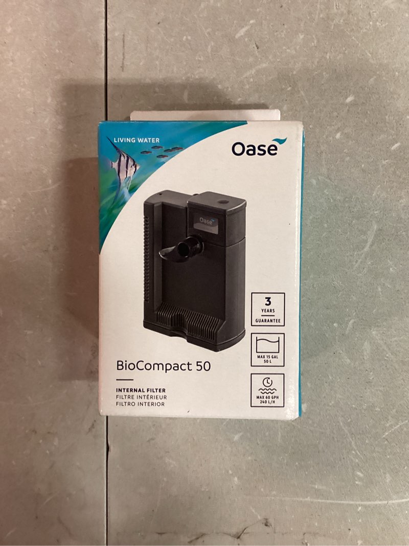 Condition photo showing New/Like New for OASE Indoor Aquatics Biocompact 50
