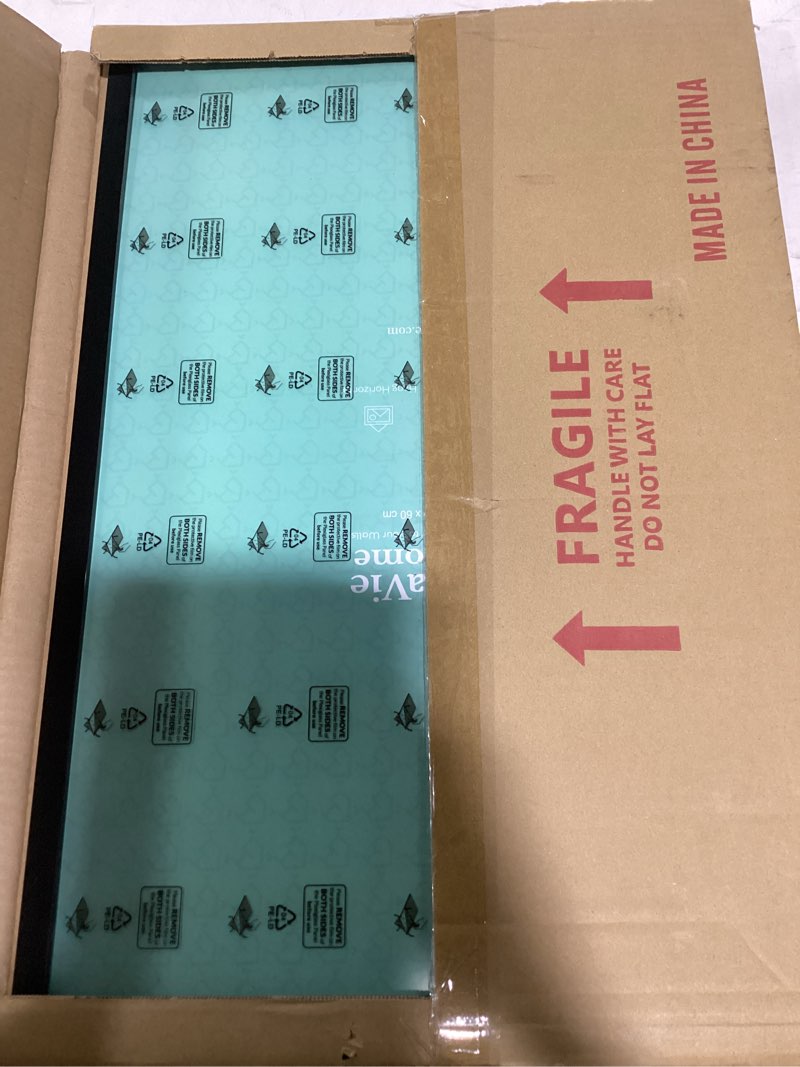 Condition photo showing Good Condition for lavie home 16x24 picture frame for wall display, 16x24 black picture frame with hd plexiglas, 16 x 2