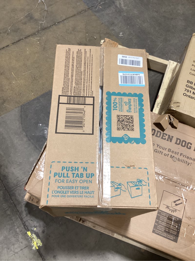 Condition photo showing Good Condition for pampers diapers - swaddlers 360° - size 4, 132 count, up to 100% leakproof comfy dry fit, designed for easy changes, pull on baby diaper (packaging may vary) size 4 132