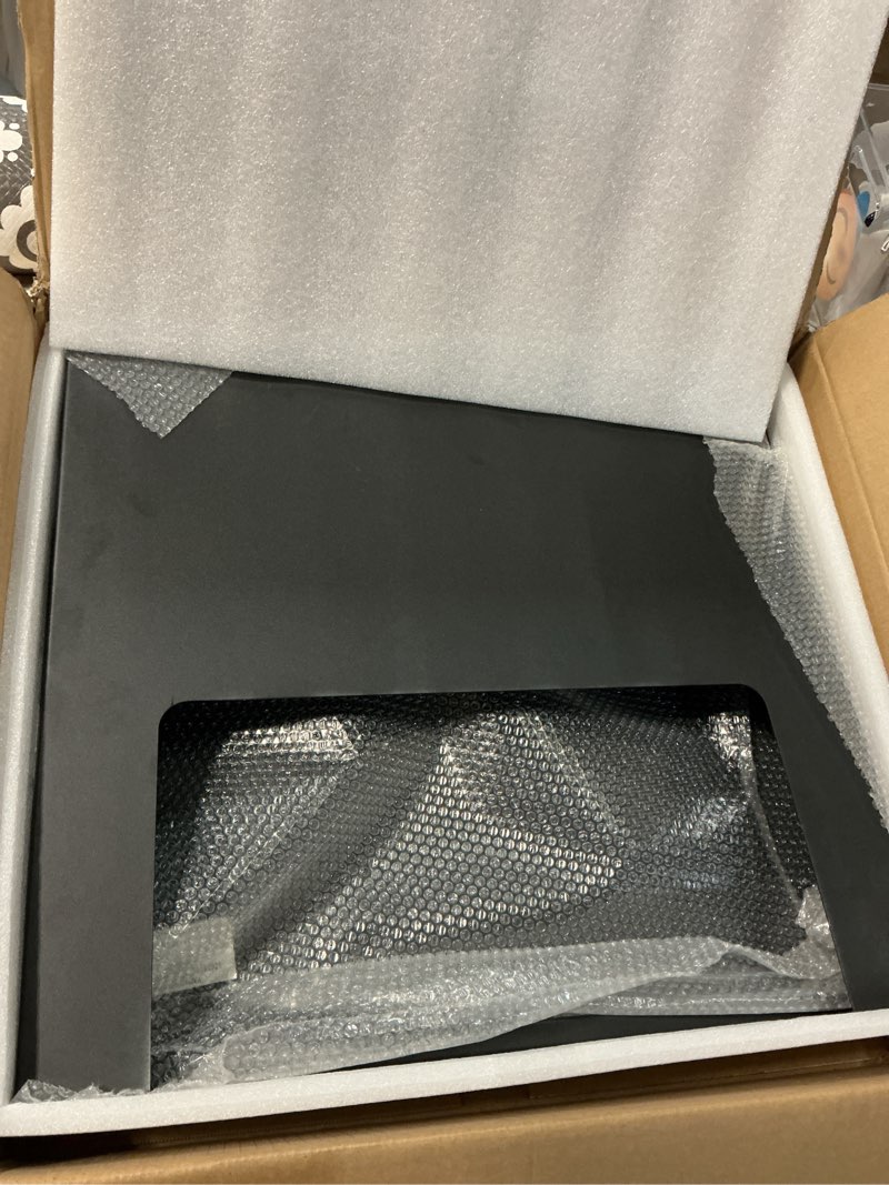 Condition photo showing Good Condition for black 12u wall mount open frame steel network equipment rack 17.75 inch deep - black - 12u deep - w19'' x d17.75'' x h24.5'' (reg-12u)