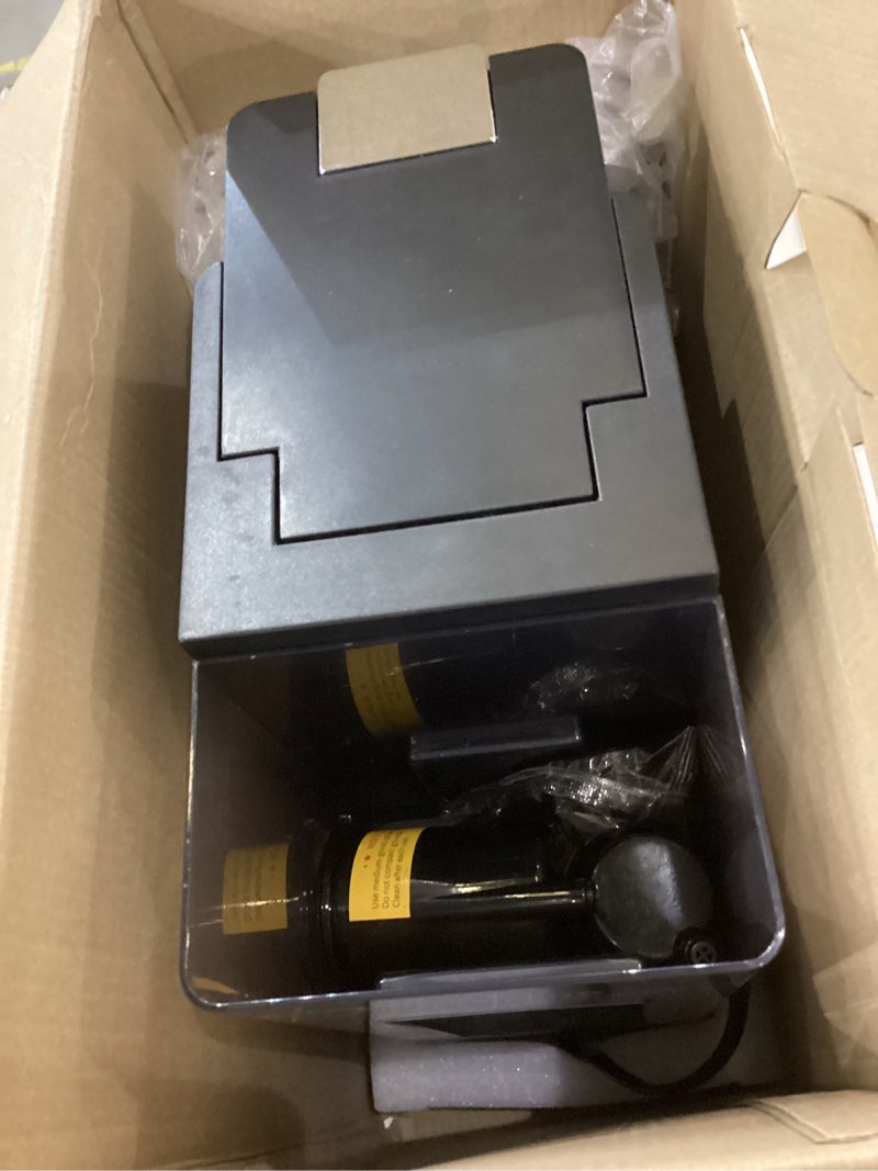 Condition photo showing As Is for Coffee Maker Hot & Iced With Bold Setting,Single Serve Coffee Maker For K Cup And Grounds,52 Oz Removable Water Tank,6-14 Oz Brew Sizes,One Cup Kcup Coffee Machine With Reusable Filter,(Black)