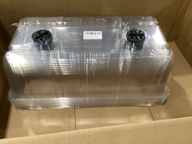 Condition photo showing Good Condition for RooTrimmer 10 Pack 6.3" Tall Humidity Domes for 1020 Trays, Extra Strength Seed Starter Covers with 