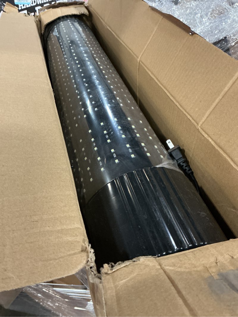 Condition photo showing Good Condition for 33" Colorful Rotating LED Salon Light, Barber Pole,Barber Poles Outdoor,Barber Shop Signs Pole Rotating Illuminated Light Hair Salon Shop Beauty Sign,Wall-Mounted,Outdoor rain-Proof