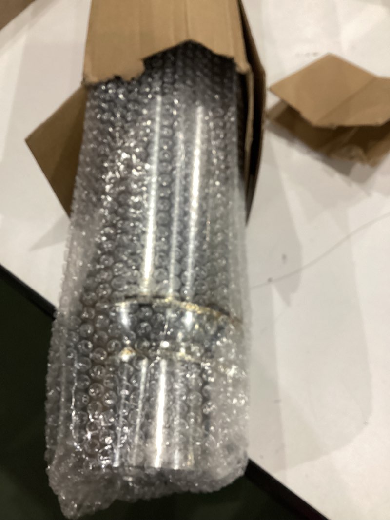 Condition photo showing Good Condition for lcgp 3" universal resonator, straight through performance muffler, 16" overall length silver 3" inlet 16" overall length