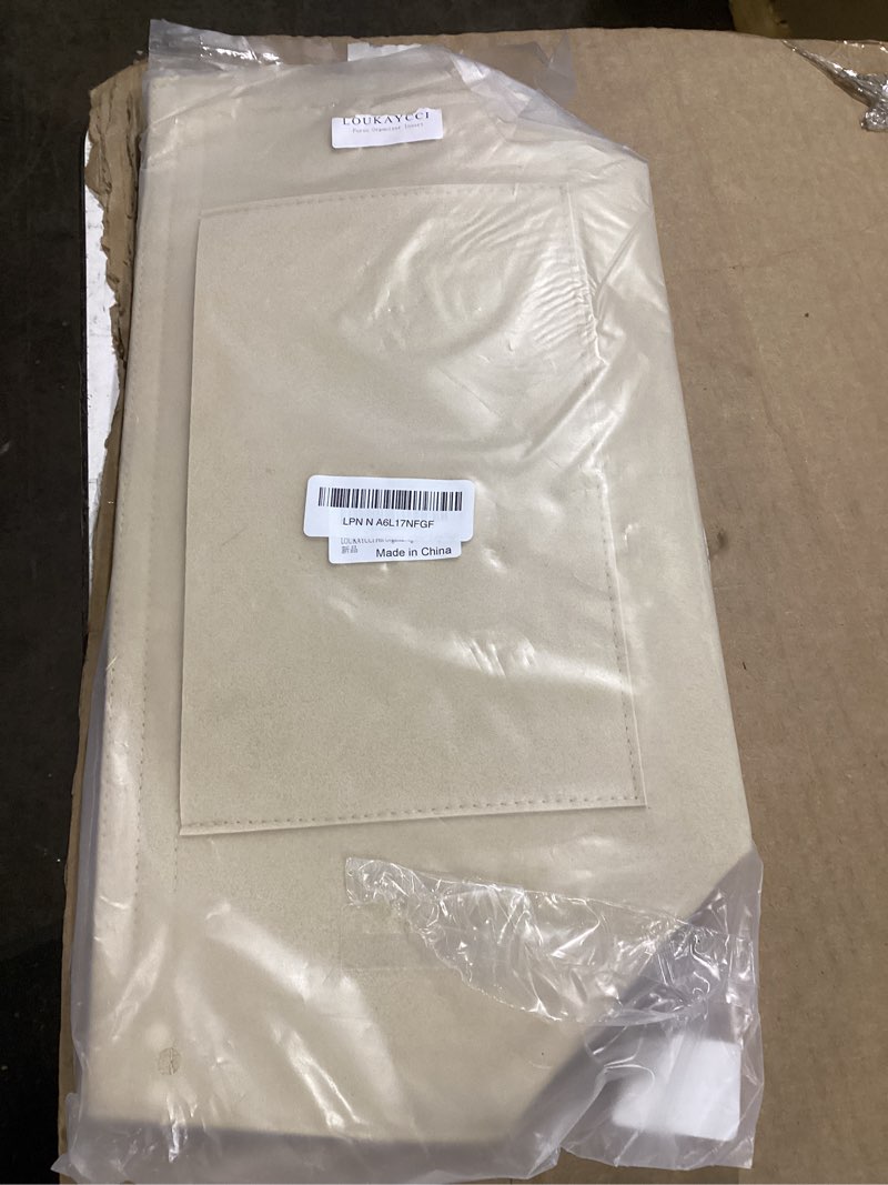 Condition photo showing Good Condition for Felt Purse Organizer Insert for Longchamp Le Pliage L Handbag Insert (Large, Beige) Large Beige