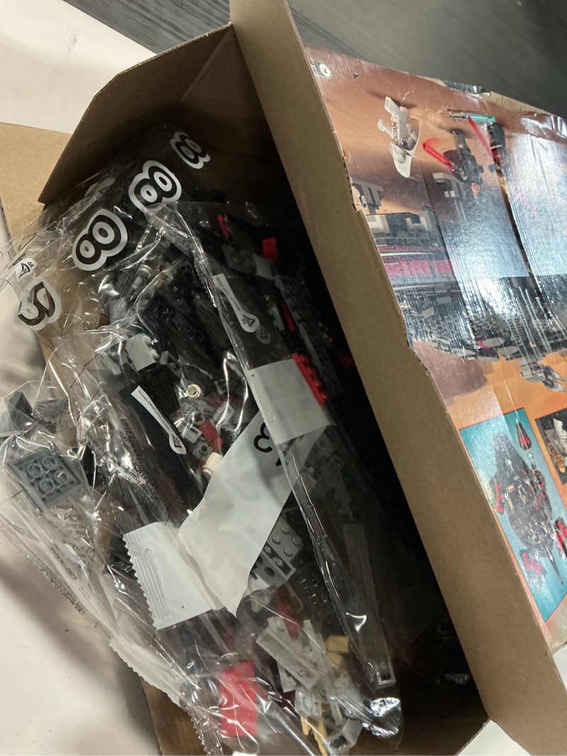 Condition photo showing Good Condition for LEGO Star Wars The Dark Falcon Buildable Starship, Star Wars Toy Vehicle Set for Boys and Girls, Collectible Millenium Falcon Toy with 6 Star Wars Minifigures, Birthday Gift for Kids or Any Fan, 75389