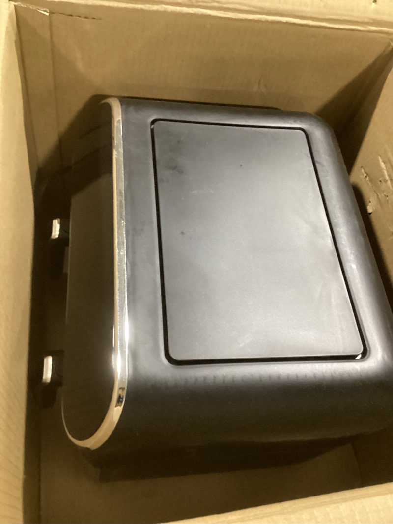 Condition photo showing As Is for Topzee 8QT Dual Basket Air Fryer – Large 8-Quart Air Fryer with Independent Temperature Control, 8 Preset Functions, Match & Finish Together Mode, Clear Viewing Windows, Black