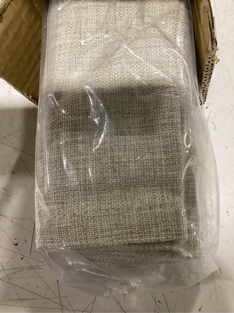 Condition photo showing As Is for lazblinds no drill cordless roman shades, 20'' w x 48'' h, beige | easy to install, light blocking & heat insulating, perfect for bedrooms & kids' rooms blackout - beige 20" w × 48" h
