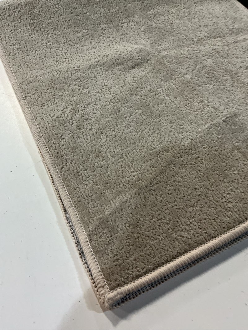 Condition photo showing Good Condition for company cotton plush spa solid 20 in. x 40 in. mocha bath rug