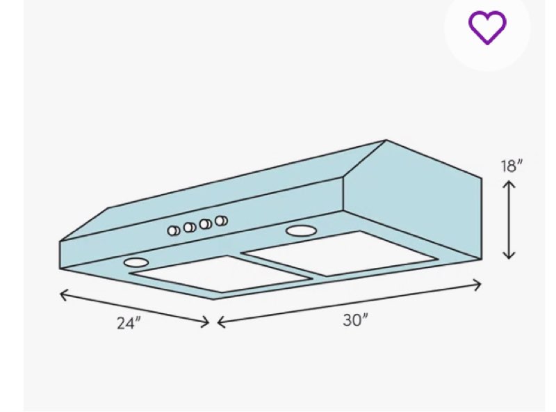 Broan -NuTone 30\" 300 Max Blower CFM Convertible Under Cabinet R 