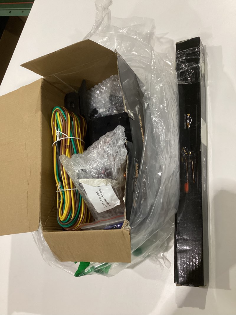 Condition photo showing Good Condition for Partsam Submersible Under 80" LED Trailer Light Kit,Square Stop Turn Tail RV Truck Lights w/Wire &Bracket,Red/Amber Side Fender Marker Lamps,3rd Brake ID Light Bar for Camper Truck RV Boat Snowmobile