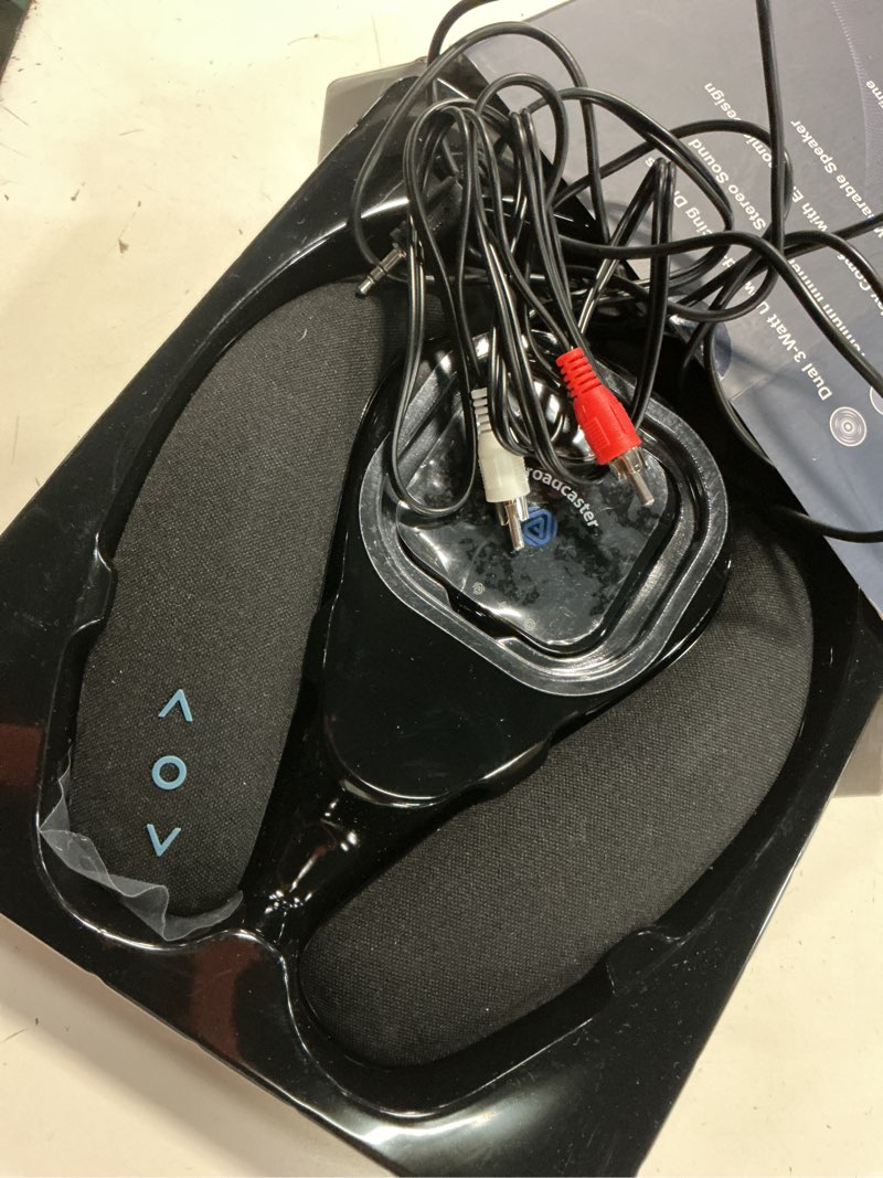 Condition photo showing Good Condition for ba210 v2 auracast bluetooth 5.3 transmitter with jy538 neckband speaker, 50 hrs battery, aptx adaptive/ll/hd, optical/3.5mm/rca, for tv & audio systems
