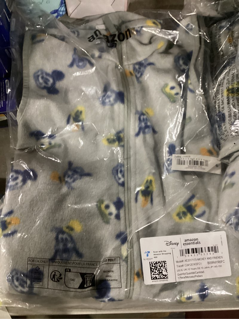 Condition photo showing Good Condition for Amazon Essentials Disney | Marvel | Star Wars Boys and Toddlers' Polar Fleece Vests X-Large Mickey and Friends