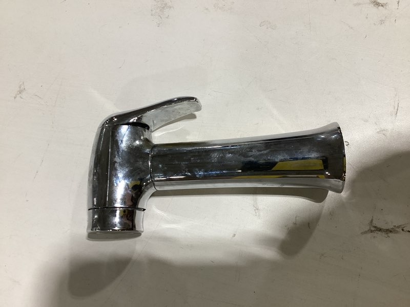 Condition photo showing As Is for danco chrome faucet spray head