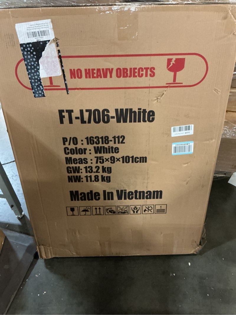Condition photo showing Good Condition for fdw 6 foot folding camping table for picnic table party table, white 
