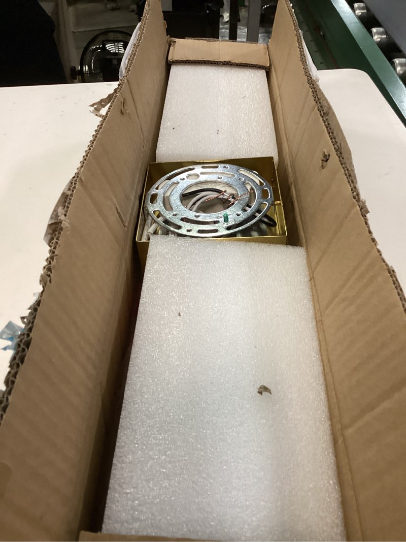 Condition photo showing Good Condition for Modern Bathroom Vanity Light 24 Inch, 18W Brushed Brass Bathroom Light Fixture Over Mirror, Dimmable 5CCT LED Wall Sconce Lighting for Restro 24Inch Brushed Brass Gold