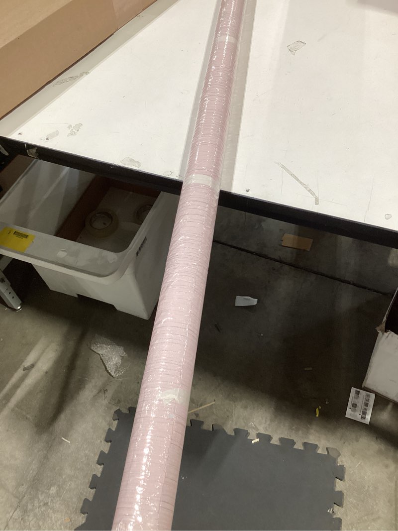 Condition photo showing Good Condition for pink grasscloth peel and stick wallpaper textured self-adhesive contact paper a set of 47" x 120" linen grasscloth removable wallpaper for cabinets counter top liners 47" x 120" pink