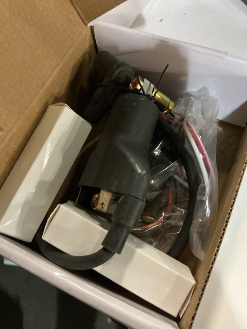 Condition photo showing Good Condition for ignition coil ignitor cdi box spark plugs, replacement for ezgo golf cart 4 cycle 26652-g01 72562-g01 1996-1998