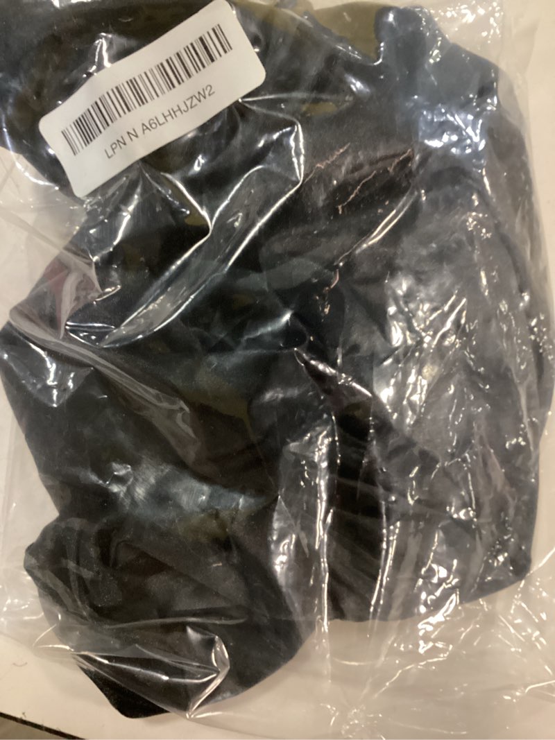 Condition photo showing Good Condition for YANIBEST Adjustable Silk Bonnet for Sleeping Women Double Layer Satin Bonnet Reduce Friction Prevent Frizz Curly Hair Large Black