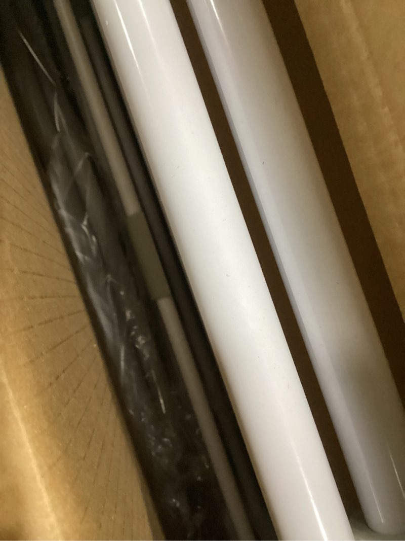 Condition photo showing Good Condition for Honey-Can-Do Heavy-Duty Foldable Laundry Drying Rack – Portable Shoes & Clothes Rack for Indoor & Outdoor Use, Space-Saving Design, Easy to Fold Gullwing Design, Sturdy Metal, 50lb. Capacity, White