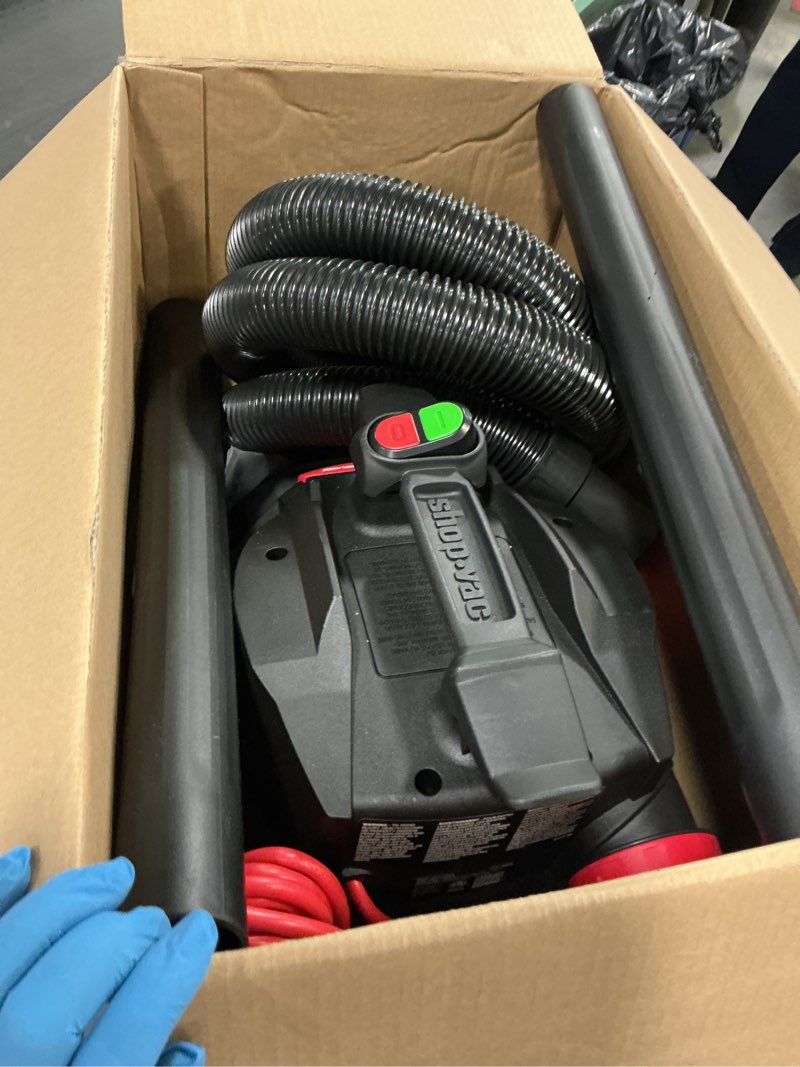 Condition photo showing Good Condition for Shop-Vac 4-Gallon 6 HP Corded Wet/Dry Shop Vacuum with Accessories Included