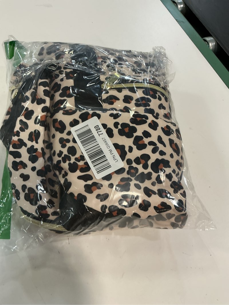 Condition photo showing Good Condition for expandable travel duffle bags weekender overnight bags for women men hospital bag for women labor delivery with toiletry bag waterproof x-large leopard