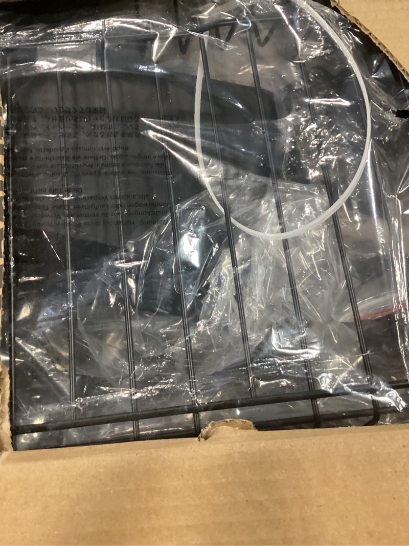Condition photo showing New/Like New for dish drainers for kitchen counter - large capacity dish drying rack with drainboard, rustproof & sturdy design, black dish rack perfect for plates, cups & kitchen countertop organization