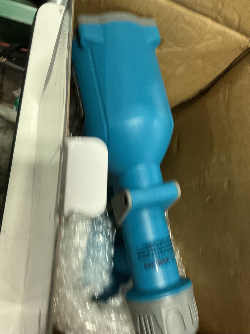 Condition photo showing Good Condition for tilswall cordless paint sprayer compatible with dewalt 20v battery (battery not included), portable spray paint gun with 33.8 fl oz container, 3 spray modes for house fence wall wood furniture 1000 ml royal blue
