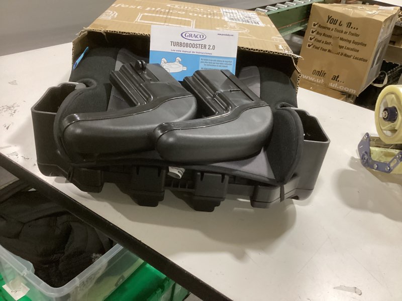 Condition photo showing As Is for Graco TurboBooster 2.0 Backless Booster Car Seat, Denton