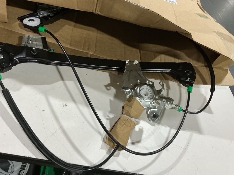Condition photo showing As Is for a-premium power window regulator without motor replacement for bmw e46 323ci 325ci 328ci 330ci m3 2000-2006 (coupe convertible only) front right passenger side front passenger(rh)